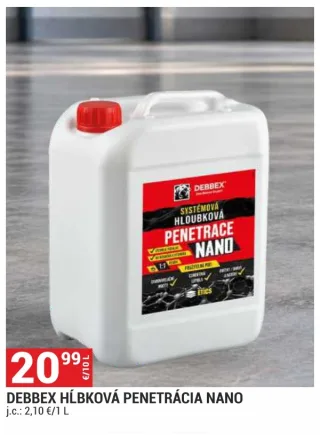Debbex hĺbková penetrácia Nano