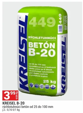 Kreisel B-20 betón