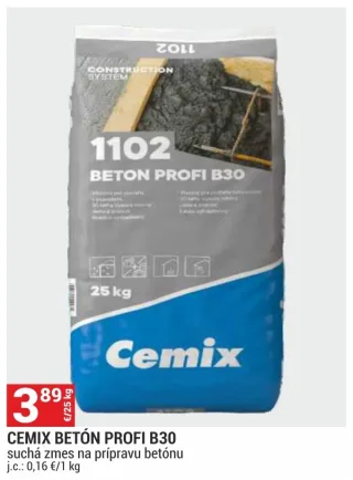 Cemix Betón Profi B30