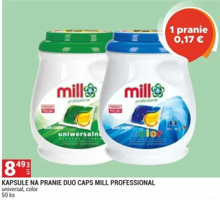 Mill Professional Duo Caps kapsule na pranie