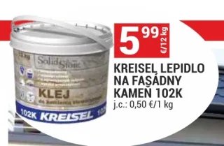 Kreisel lepidlo na fasádny kameň 102K