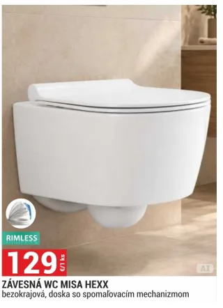 Závesné WC Hexx