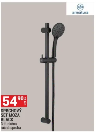 Sprchový set Moza Black