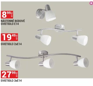 Bodové svietidlo 1×E14