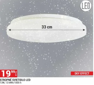 Stropné svietidlo LED Sky Effect