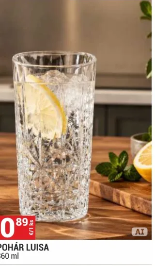 Pohár Luisa 360 ml
