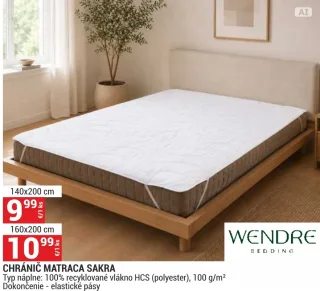 Wendre chránič matraca Sakra 160×200 cm