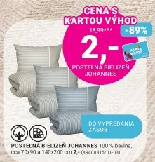 Posteľná bielizeň JOHANNES