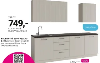 Kuchynský blok VELARO 240