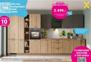 Kuchynský blok PLAN/WIN s rúrou a varnou doskou