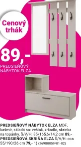 Predsieňový nábytok ELZA