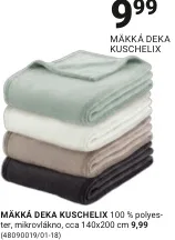 Mäkká deka KUSCHELIX 140 × 200 cm