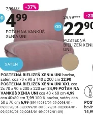 Poťah na vankúš XENIA UNI 40 × 60 cm