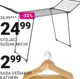 Stojaci sušiak MICHI