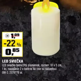 LED sviečka