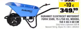 Duramot elektrický motorový fúrik S500