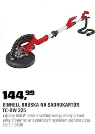 Einhell brúska na sadrokartón TC-DW 225