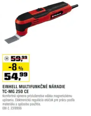 Einhell multifunkčné náradie TC-MG 250 CE