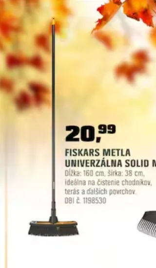 Fiskars metla univerzálna Solid M