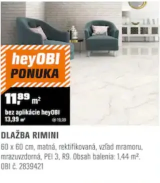 Dlažba Rimini