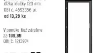 Voster zárubňa k dverám Bergamo