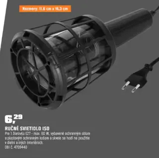 Ručné svietidlo ISO