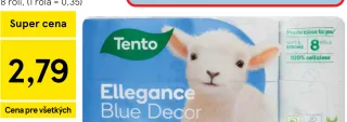 Tento toaletný papier 3-vrstvový, viac druhov