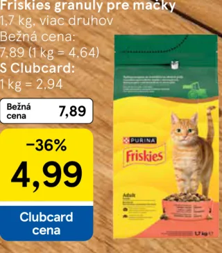 Friskies granuly pre mačky