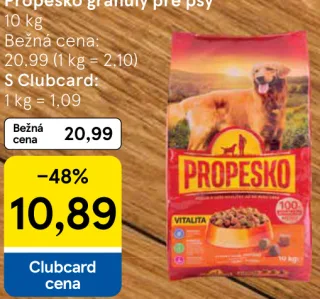 Propesko granuly pre psy