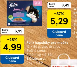 Felix kapsičky pre mačky