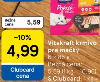 Vitakraft krmivo pre mačky