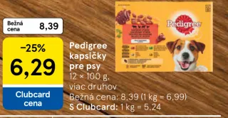 Pedigree kapsičky pre psy