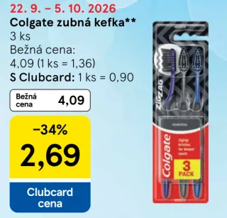 Colgate zubná kefka