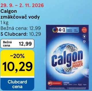 Calgon zmäkčovač vody