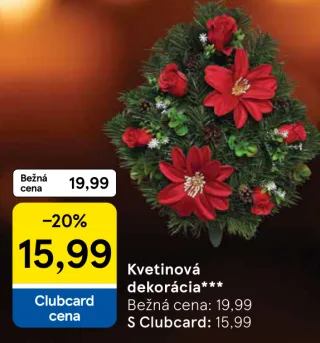 Kvetinová dekorácia