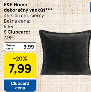 F&F Home dekoračný vankúš