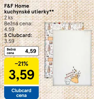 F&F Home kuchynské utierky 2 ks