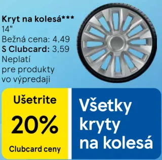 Kryt na kolesá 14"