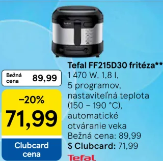 Tefal FF215D30 fritéza