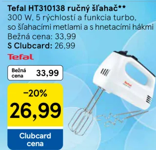 Tefal HT310138 ručný šľahač