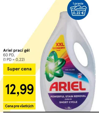 Ariel prací gél