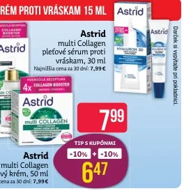 Astrid Multi Collagen denný pleťový krém 50 ml