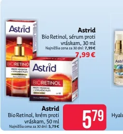 Astrid Bio Retinol sérum proti vráskam 30 ml