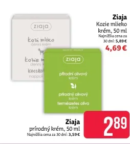 Ziaja prírodný krém 50 ml