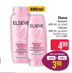Elseve balzam na vlasy 300 ml