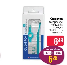 Curaprox medzizubné kefky 5 ks